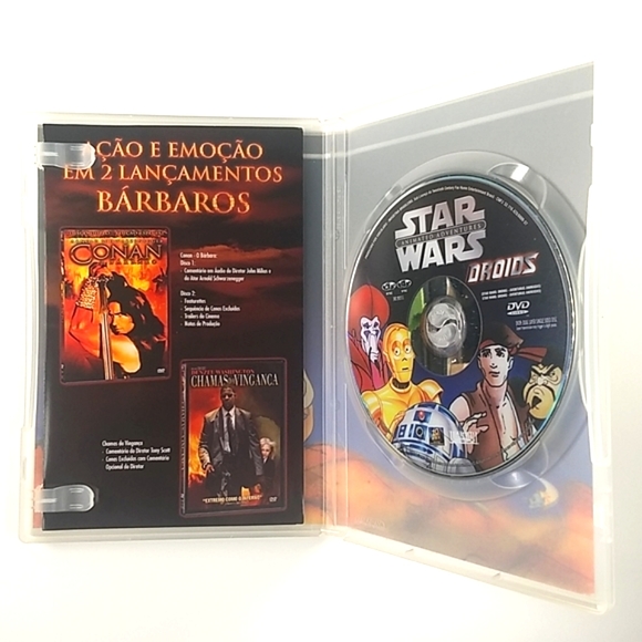 Brazilian Star Wars Animated Adventures: Droids The Animated Series, 2 Ep DVD - Picture 9 of 14